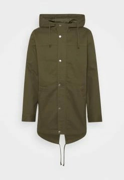 Only & Sons Herren ONSALEX SPRING Parka - Olive Night - Leichter Herrenparka für Frühling -Only & Sons Geschäft 6c92910153634cb38c78759f1ba7943a