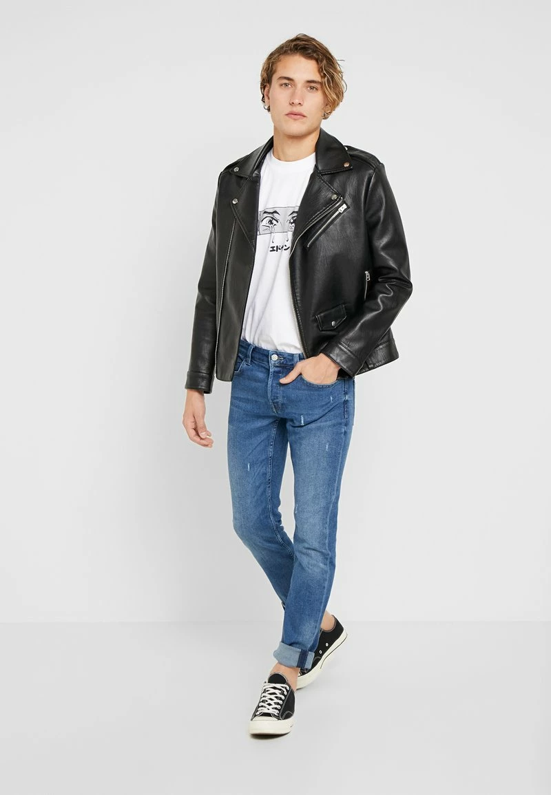 Only & Sons Herren ONSLOOM - Slim Fit Jeans in Blue Denim | Moderne Passform 2 Only & Sons Herren ONSLOOM - Slim Fit Jeans in Blue Denim | Moderne Passform – Bild 2