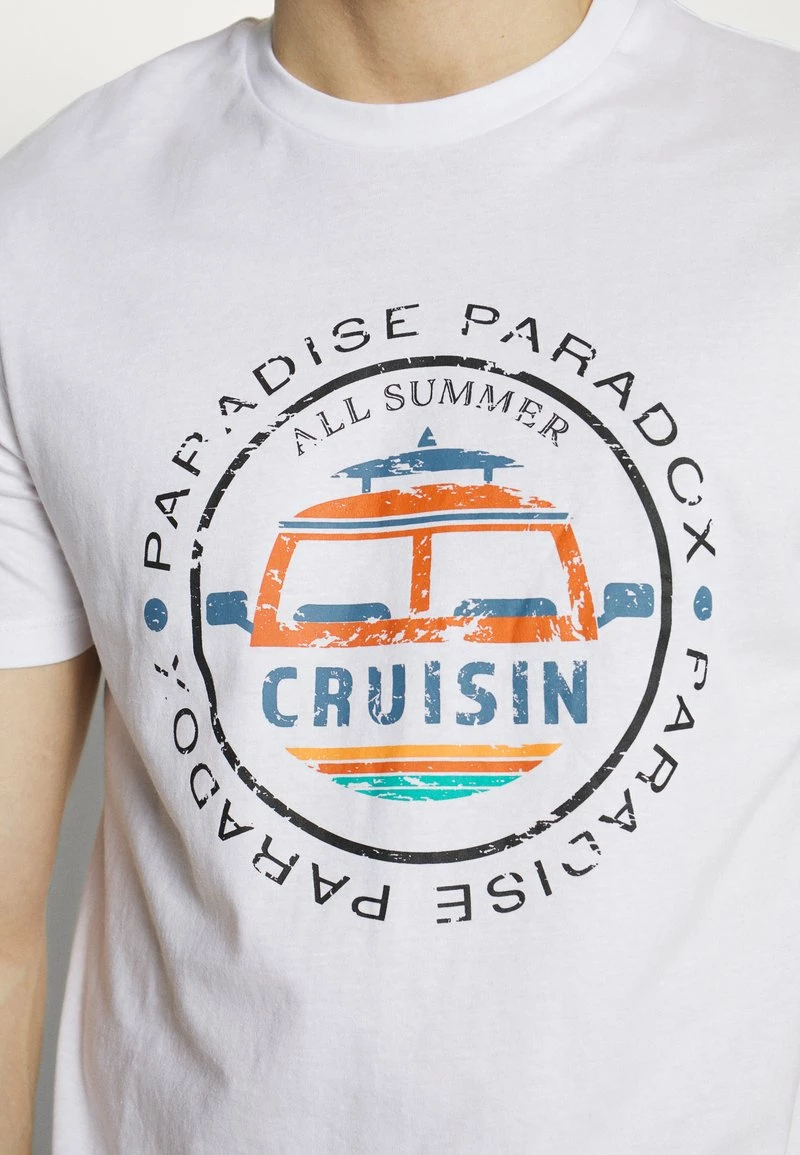 Only & Sons Herren ONSTED T-Shirt Print - Hellweiß – Modernes Design & Bequemer Tragekomfort 8 Only & Sons Herren ONSTED T-Shirt Print - Hellweiß – Modernes Design & Bequemer Tragekomfort – Bild 8