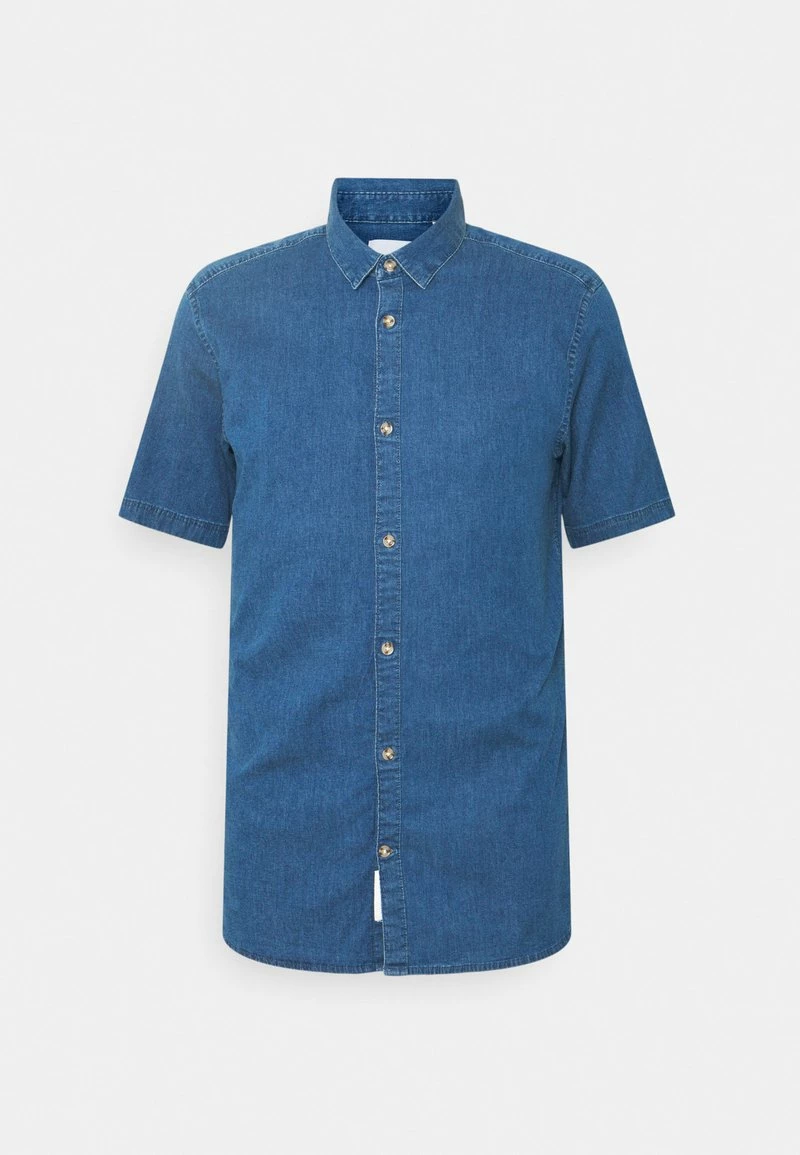 Only & Sons ONSTROY LIFE CHAMBRAY STRETCH Hemd - Medium Blue Denim für Herren - Freizeithemd mit Stretch 5 Only & Sons ONSTROY LIFE CHAMBRAY STRETCH Hemd - Medium Blue Denim für Herren - Freizeithemd mit Stretch – Bild 5