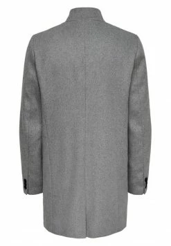 Only & Sons Herren Kurzmantel - Light Grey Melange | Modischer Kurzmantel für Herren -Only & Sons Geschäft 6d06ad1136244a27b2d7441a8c08fc65