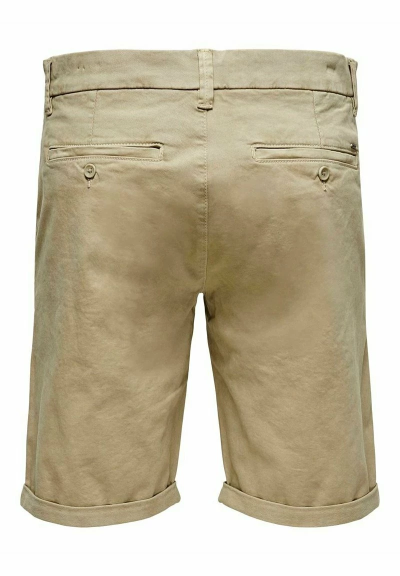 Only & Sons ONSPETER OVERDYED - Chino Shorts Herren - Chinchilla 2 Only & Sons ONSPETER OVERDYED - Chino Shorts Herren - Chinchilla – Bild 2