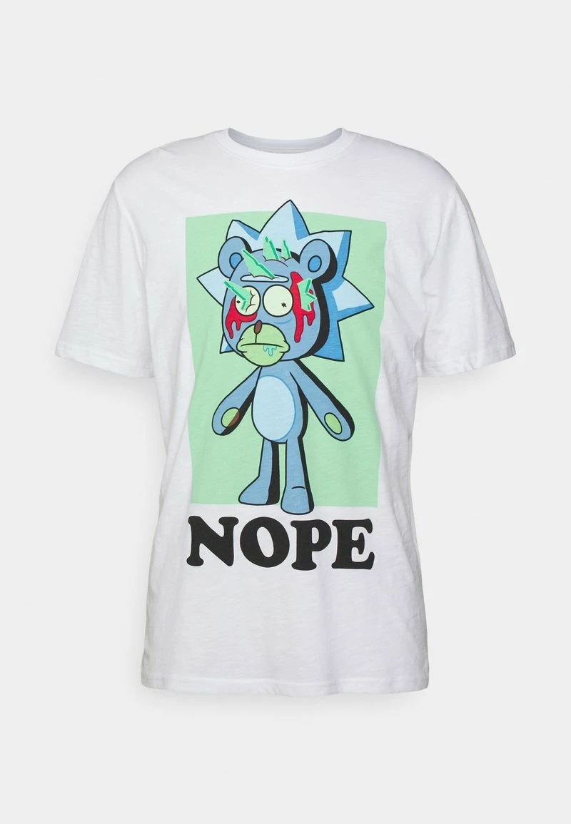 Only & Sons ONSRICKNMORTY T-Shirt Unisex - Print Design - Hellweiß 1 Only & Sons ONSRICKNMORTY T-Shirt Unisex - Print Design - Hellweiß