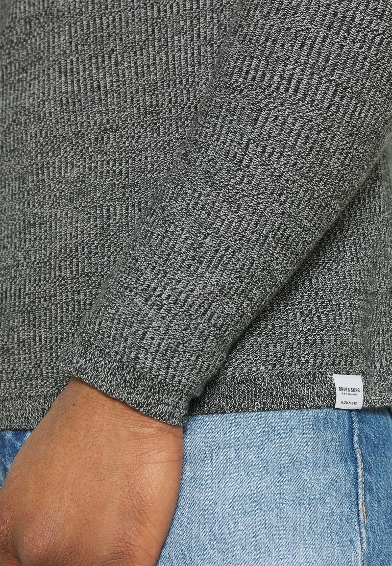 Only & Sons Herren Strickpullover - Schwarz | Hochwertige Strickwaren 7 Only & Sons Herren Strickpullover - Schwarz | Hochwertige Strickwaren – Bild 7