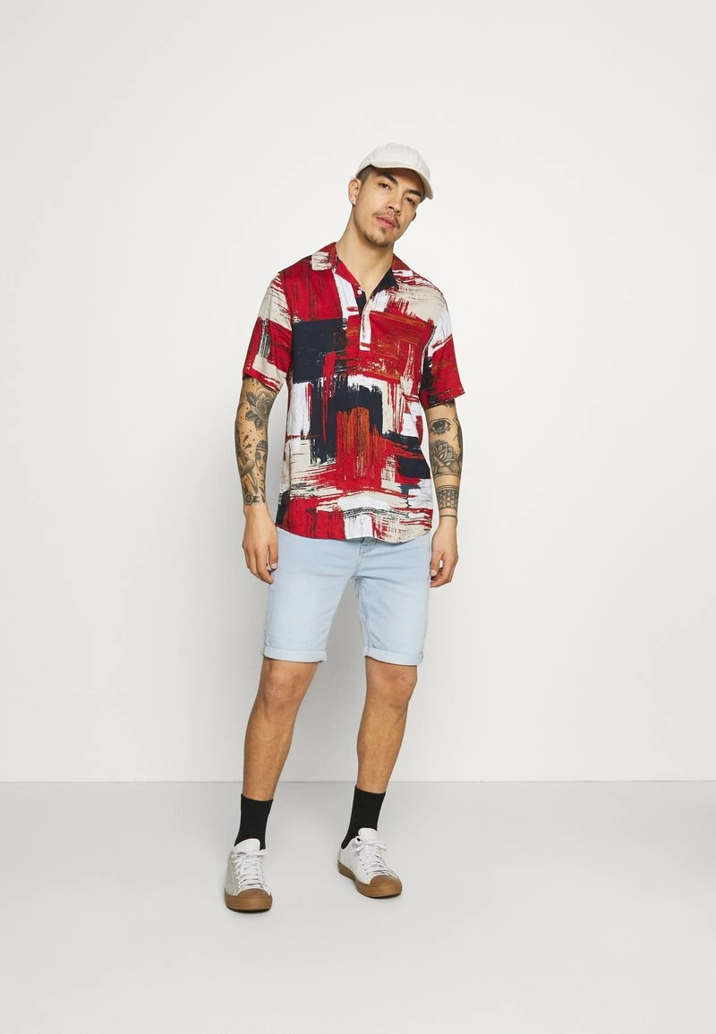 Only & Sons Herren ONSPLY LIFE - Jeans Shorts - Blue Denim - Modische Herrenbekleidung 2 Only & Sons Herren ONSPLY LIFE - Jeans Shorts - Blue Denim - Modische Herrenbekleidung – Bild 2