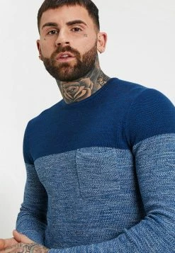 Only & Sons Herren ONSLENNY POCKET STRUCTURE Strickpullover - Dress Blues | Premium Qualität 9 Only & Sons Herren ONSLENNY POCKET STRUCTURE Strickpullover - Dress Blues | Premium Qualität -Only & Sons Geschäft 6f46873424d941f3ba3cf50add3bddce