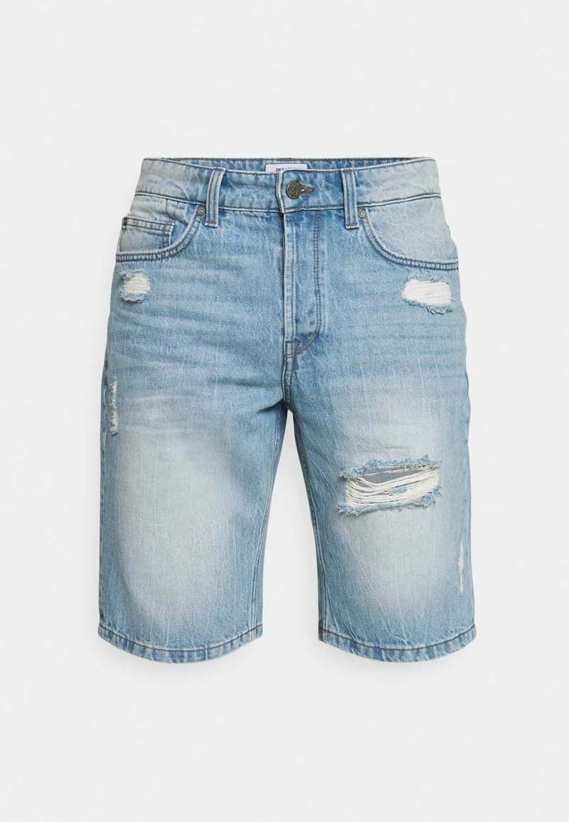 Only & Sons Herren ONSAVI LIFE - Jeans Shorts - Blue Denim | Bequeme Mode für jeden Anlass 5 Only & Sons Herren ONSAVI LIFE - Jeans Shorts - Blue Denim | Bequeme Mode für jeden Anlass – Bild 5