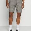 Only & Sons Herren ONSLINUS LIFE CHECK - Chino Shorts - Medium Grey Melange