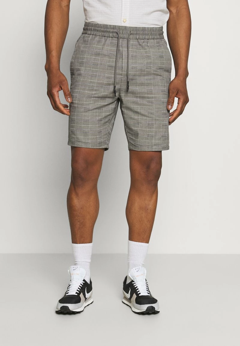 Only & Sons Herren ONSLINUS LIFE CHECK - Chino Shorts - Medium Grey Melange 1 Only & Sons Herren ONSLINUS LIFE CHECK - Chino Shorts - Medium Grey Melange