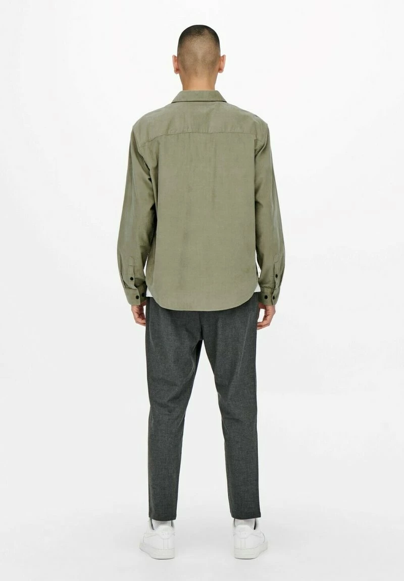 Only & Sons Herren Stoffhose Dunkelgrau - Elegante Hose für jeden Anlass 3 Only & Sons Herren Stoffhose Dunkelgrau - Elegante Hose für jeden Anlass – Bild 3