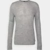 Only & Sons ONSLARSON CREW Strickpullover - Medium Grey Melange | Herren | Bequem & Stilvoll