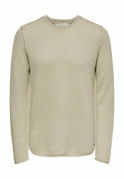 Only & Sons Herren Strickpullover - Pelican | Moderner Pullover für Herren | Premium Strickwaren -Only & Sons Geschäft 72224e8418194025b4d4f4358a14a124
