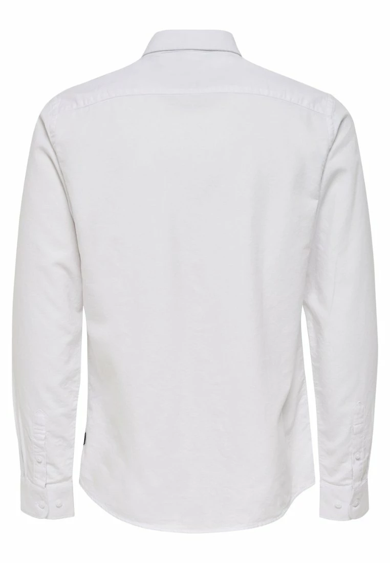 Only & Sons Herren ONSALVARO OXFORD Hemd - Weiß | Klassisches Freizeithemd 2 Only & Sons Herren ONSALVARO OXFORD Hemd - Weiß | Klassisches Freizeithemd – Bild 2