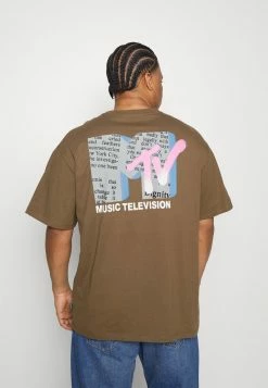 Only & Sons Herren ONSMTV T-Shirt Print - Teak - Modernes Design für jeden Anlass -Only & Sons Geschäft 72614ccc5bdd48e188baa0a82954b506