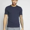 Only & Sons Herren ONSALBERT LIFE NEW - Basic T-Shirt - Dark Navy | Hochwertiges Baumwoll-Shirt für jeden Anlass