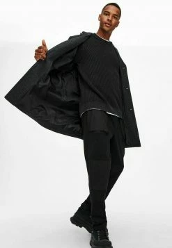 Only & Sons Herren ONSJAYLON CHECK COAT - Klassischer Wollmantel in Majolica Blue -Only & Sons Geschäft 7317832322f944478040056687bf2649