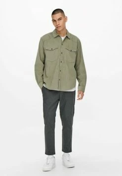 Only & Sons Herren Stoffhose Dunkelgrau - Elegante Hose für jeden Anlass