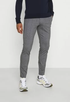 Only & Sons Herren ONSMARK TAP PANT CHECK Stoffhose - Schwarz | Elegante Hosen