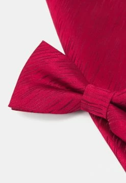 Only & Sons Herren ONSTANNER BOW TIE BOX SET mit Einstecktuch in Merlot | Fliegen Set -Only & Sons Geschäft 73d68d49a28148e1839f8bd2289a3ac3