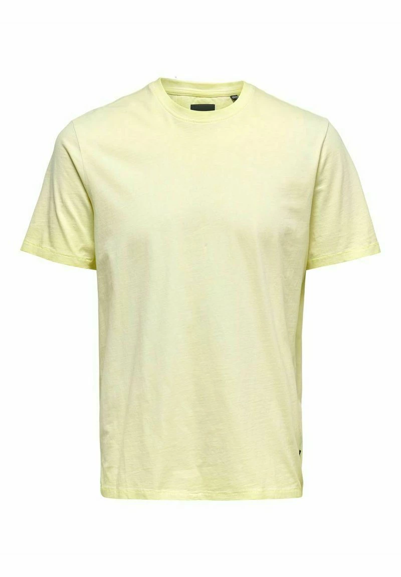 Only & Sons Herren ONSMILLENIUM LIFE WASHED - Basic T-Shirt in Custard 6 Only & Sons Herren ONSMILLENIUM LIFE WASHED - Basic T-Shirt in Custard – Bild 6