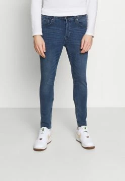 Only & Sons ONSDRAPER LIFE TAP - Slim Fit Jeans in Blue Denim für Herren