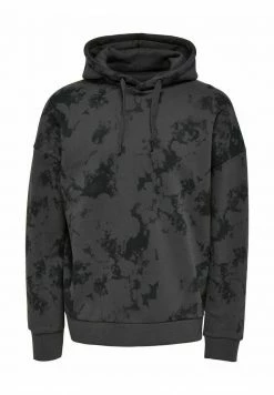 Only & Sons BATIK Kapuzenpullover - Grau Pinstripe | Herren Hoodie