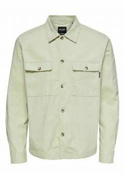 Only & Sons Herren ONSILVIO LIFE - Leichte Jacke in Pelican - Moderne Freizeitjacke für Herren -Only & Sons Geschäft 75fd943bcb484221b63496990247b031