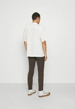 Only & Sons Herren ONSMARK CHECK TAPERED Chino - Slate Black | Moderne Herrenhose | Stilvolle Chinos -Only & Sons Geschäft 76237f97de284113bef43697049305c8