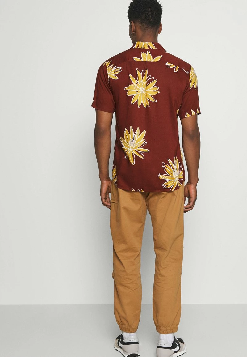 Only & Sons ONSKAJ LIFE Hemd - Cherry Mahogany | Freizeithemd für Herren 3 Only & Sons ONSKAJ LIFE Hemd - Cherry Mahogany | Freizeithemd für Herren – Bild 3