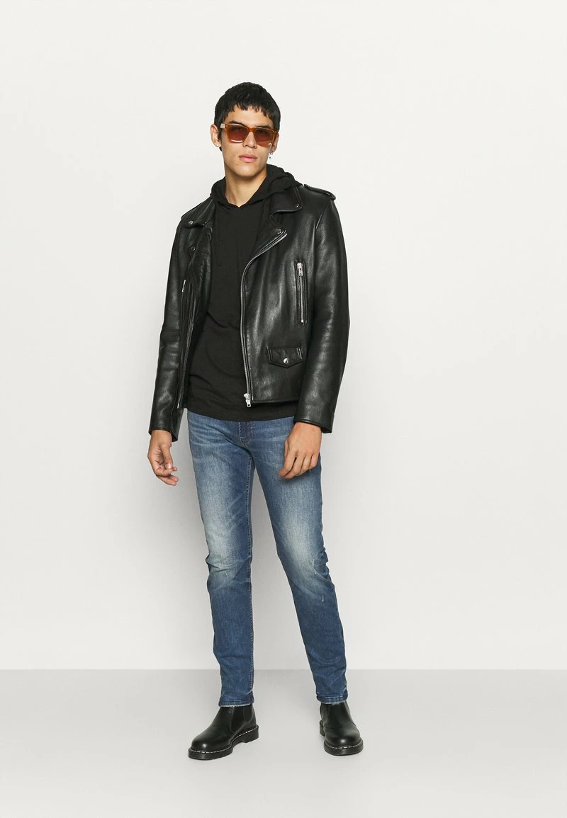 Only & Sons Herren ONSWEFT LIFE - Slim Fit Jeans in Blau Denim 2 Only & Sons Herren ONSWEFT LIFE - Slim Fit Jeans in Blau Denim – Bild 2