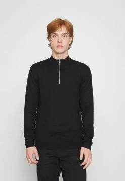 Only & Sons Herren ONSWYLER LIFE HALF ZIP Strickpullover - Schwarz