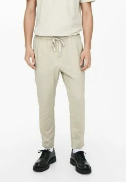 Only & Sons Herren Relaxed Bequeme Onslinus Stoffhose - Grau | Elegante Hosen