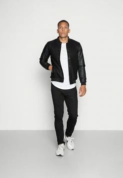 Only & Sons Herren ONSMATT LONGY TEE 3 PACK - Weiß - Basic T-Shirts für jeden Anlass