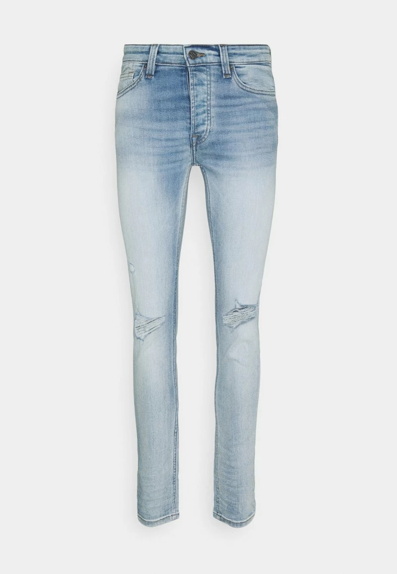 Only & Sons ONSLOOM LIFE SLIM DESTROY Jeans Slim Fit - Blau Denim für Herren 5 Only & Sons ONSLOOM LIFE SLIM DESTROY Jeans Slim Fit - Blau Denim für Herren – Bild 5