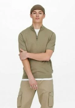 Only & Sons Herren T-Shirt Print - Chinchilla | Modernes Design & Komfort