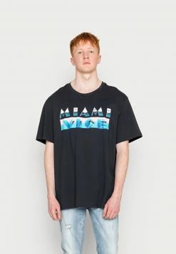 Only & Sons Herren ONSVICE TEE - T-Shirt Print - Dark Navy - Modernes Design für jeden Anlass