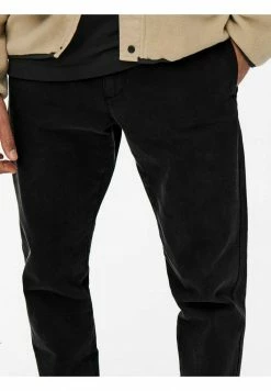 Only & Sons Herren ONSAVI BEAM CHINO TWILL - Chino in Schwarz -Only & Sons Geschäft 8159e30151d5448eb324f940bf47364f