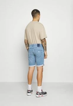 Only & Sons Herren ONSPLY LIFE Jeans Shorts - Blaue Denim Kurz hose -Only & Sons Geschäft 81cd82ed303447b6a40dac3ffff76b60
