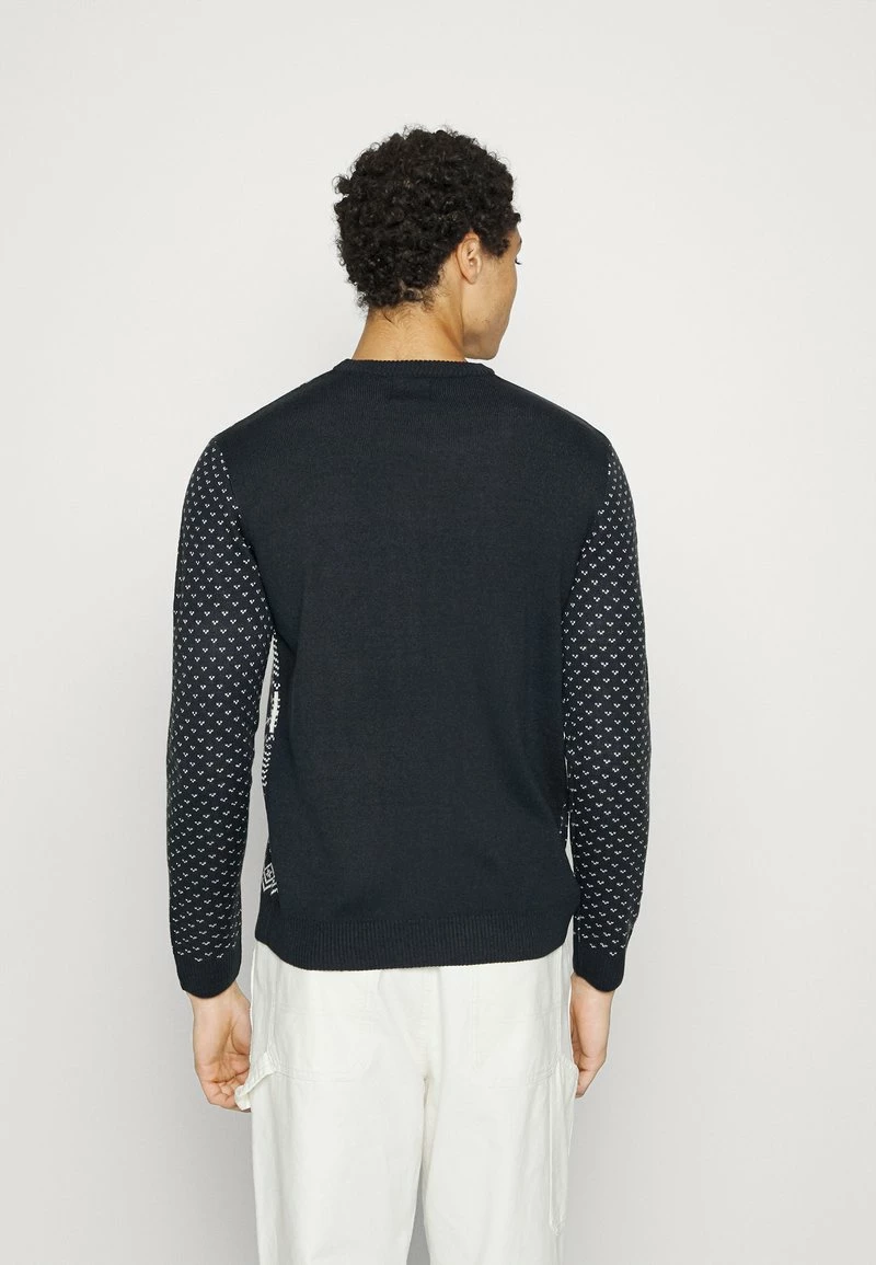 Only & Sons Herren ONSX MAS GRUMPY BEER Strickpullover - Dunkelblau 3 Only & Sons Herren ONSX MAS GRUMPY BEER Strickpullover - Dunkelblau – Bild 3