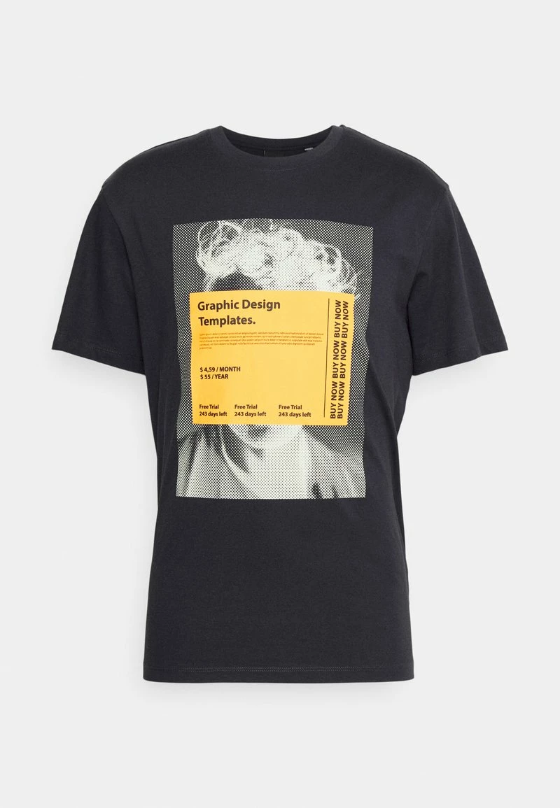 Only & Sons Herren ONSCODY LIFE TEE - Print T-Shirt in Dunkelblau - Modernes Design | Bequemer Schnitt 4 Only & Sons Herren ONSCODY LIFE TEE - Print T-Shirt in Dunkelblau - Modernes Design | Bequemer Schnitt – Bild 4