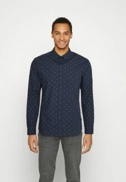 Only & Sons ONSSANE DITSY Hemd - Dark Navy | Herren Freizeithemd