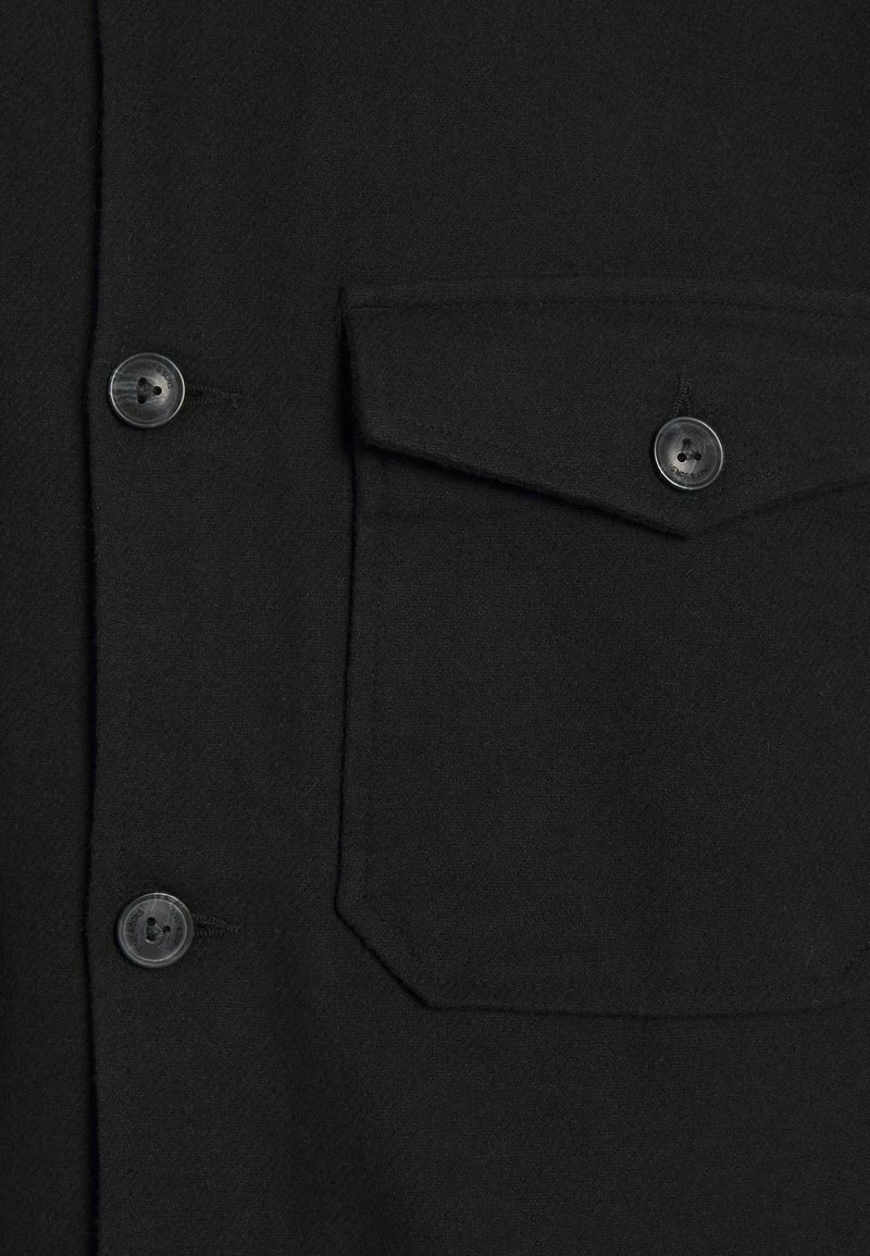 Only & Sons ONSMILO LIFE SOLID OVERSHIRT - Herrenhemd in Schwarz - Freizeithemd 3 Only & Sons ONSMILO LIFE SOLID OVERSHIRT - Herrenhemd in Schwarz - Freizeithemd – Bild 3