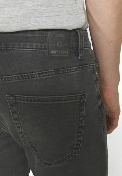 Only & Sons Herren ONSLOOM LIFE - Gerade Schnitt Jeans - Schwarz | Moderne Design-Denim 11 Only & Sons Herren ONSLOOM LIFE - Gerade Schnitt Jeans - Schwarz | Moderne Design-Denim -Only & Sons Geschäft 83c08d8b2a3c4fce81cea73570847e73