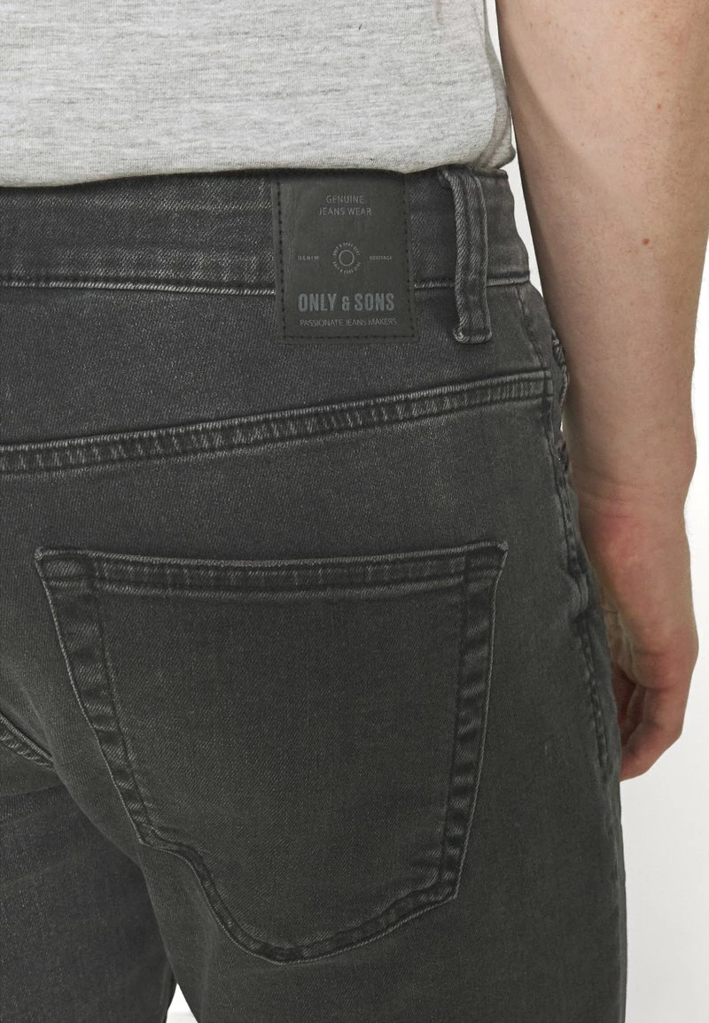 Only & Sons Herren ONSLOOM LIFE - Gerade Schnitt Jeans - Schwarz | Moderne Design-Denim 6 Only & Sons Herren ONSLOOM LIFE - Gerade Schnitt Jeans - Schwarz | Moderne Design-Denim – Bild 6