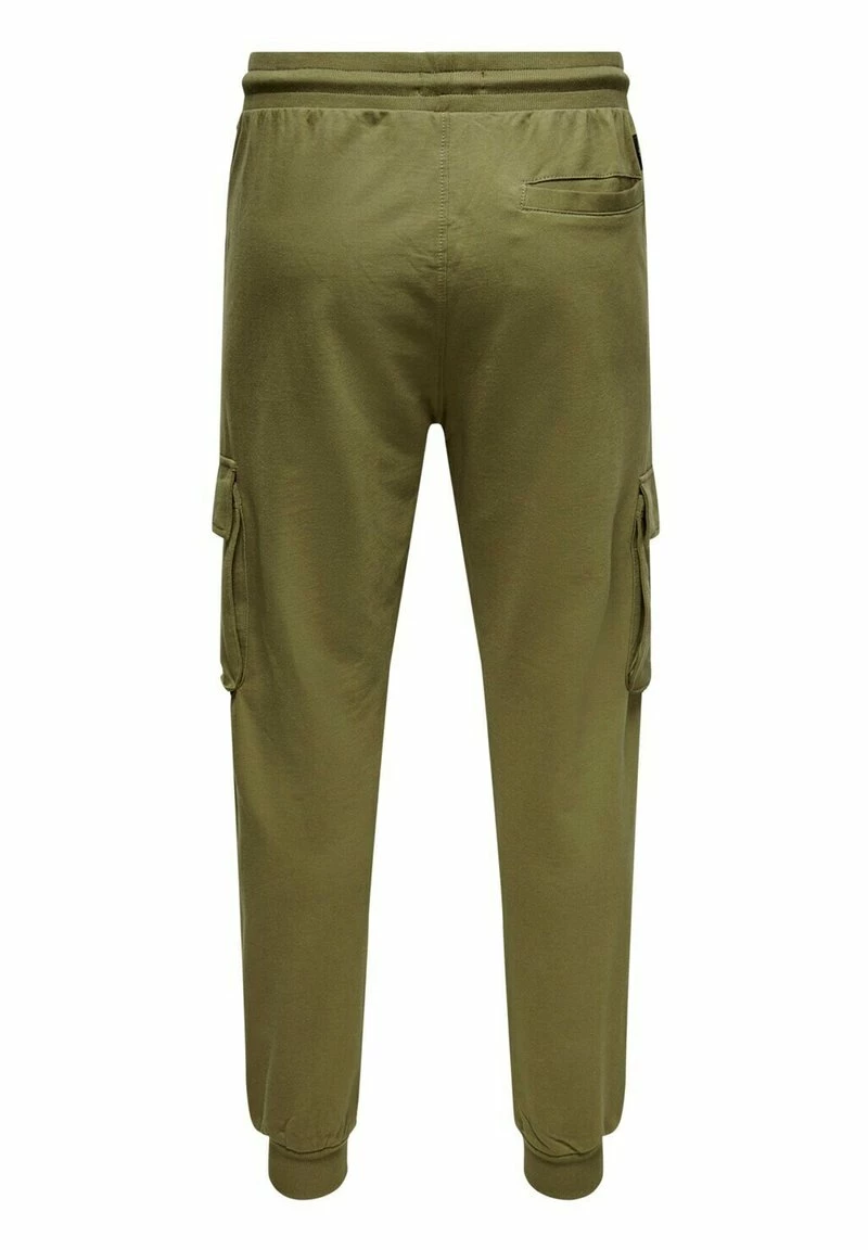 Only & Sons Herren MIT TUNNE - Cargohose - Khaki | Bequeme und stylische Cargohose für Herren 7 Only & Sons Herren MIT TUNNE - Cargohose - Khaki | Bequeme und stylische Cargohose für Herren – Bild 7