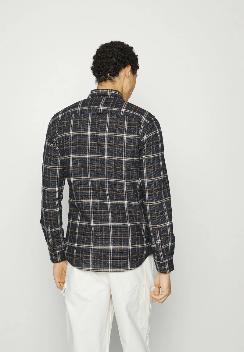 Only & Sons Herren ONSMAZI LIFE CHECKED Hemd - Dark Navy | Freizeithemd 3 Only & Sons Herren ONSMAZI LIFE CHECKED Hemd - Dark Navy | Freizeithemd – Bild 3