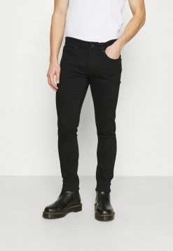Only & Sons Herren ONSWARP LIFE Skinny Fit Jeans - Schwarz Denim | Moderne Herrenjeans