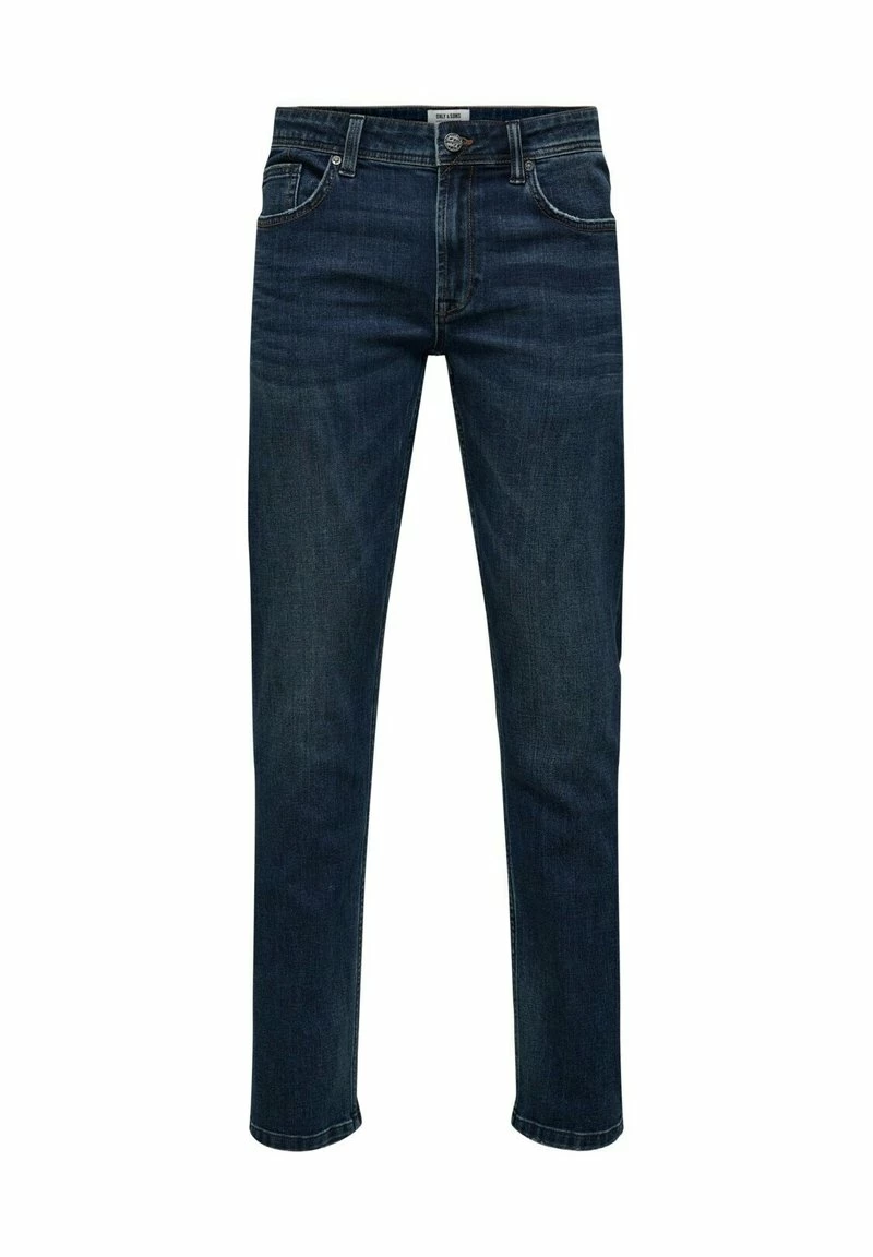 Only & Sons Herren Jeans Slim Fit REGULAR FIT STRAIGHT STRETCH ONSWEFT - Dunkelblau 1 Only & Sons Herren Jeans Slim Fit REGULAR FIT STRAIGHT STRETCH ONSWEFT - Dunkelblau