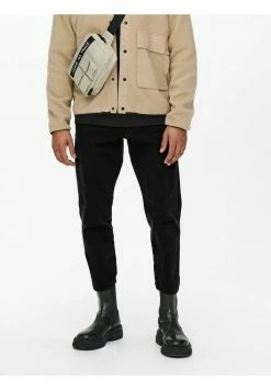 Only & Sons Herren ONSAVI BEAM CHINO TWILL - Chino in Schwarz