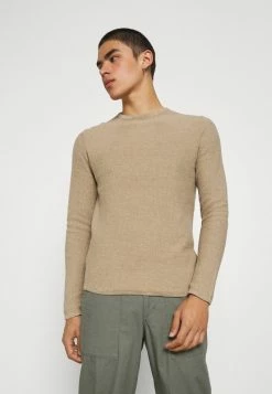 Only & Sons Herren ONSNIKO LIFECREW Strickpullover in Chinchilla | Modisches Herrenoberteil